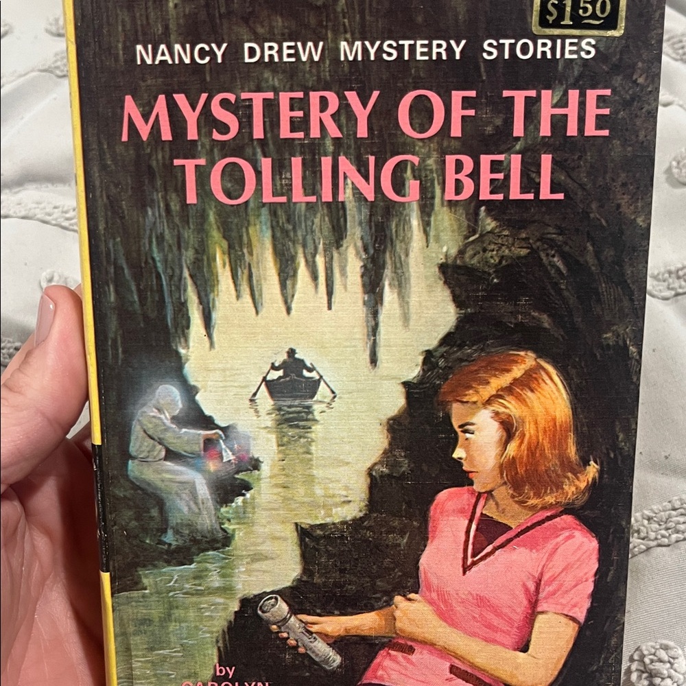 Nancy Drew Mystery Stories: Mystery of the Tolling Bell Book Vintage Grosset &